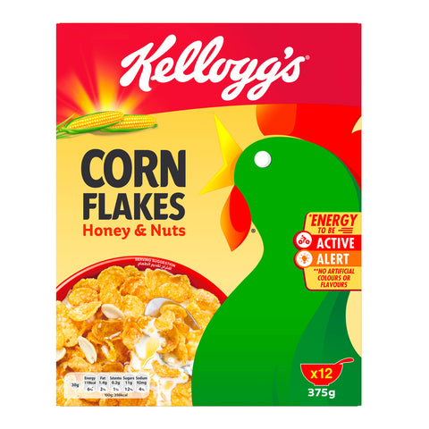 GETIT.QA- Qatar’s Best Online Shopping Website offers KELLOGG'S CORN FLAKES HONEY & NUTS 375G at the lowest price in Qatar. Free Shipping & COD Available!