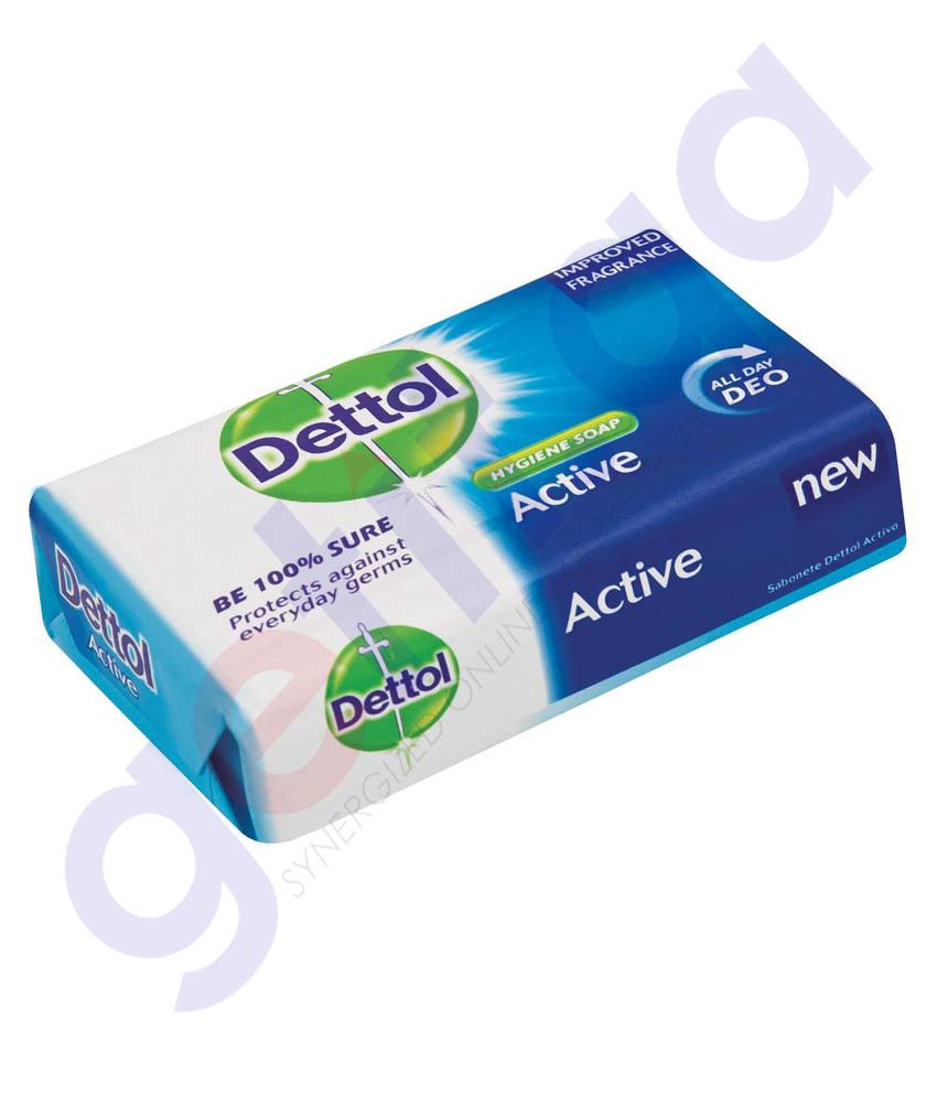Buy Dettol Active Hygiene Soap 175g Price Online in Doha Qatar