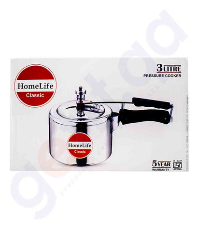 Buy HomeLife Pressure Cooker 3Ltr Price Online Doha Qatar