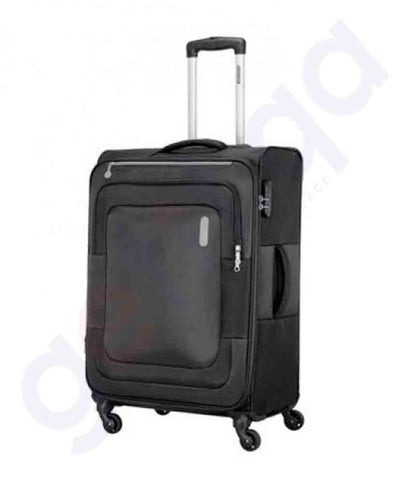 Buy American Tourister Duncan Spinner 55cm Black Doha Qatar