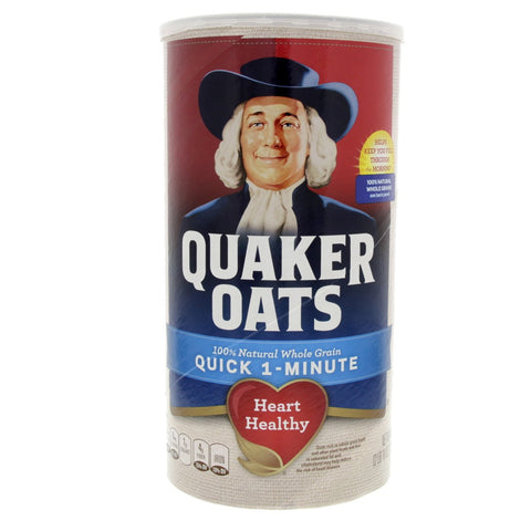 GETIT.QA- Qatar’s Best Online Shopping Website offers QUAKER QUICK 1 MINUTE OATS 1.19 KG at the lowest price in Qatar. Free Shipping & COD Available!