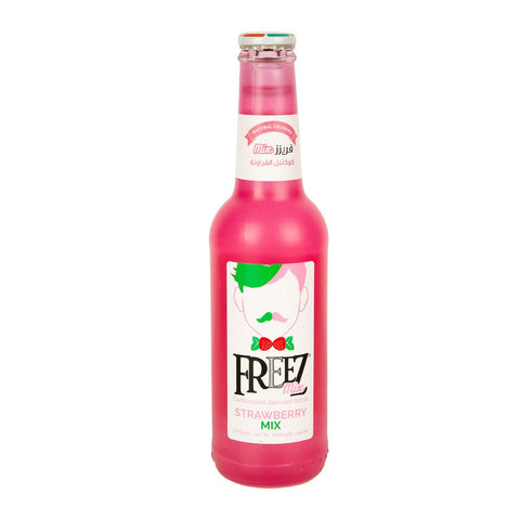 GETIT.QA- Qatar’s Best Online Shopping Website offers FREEZ STRAWBERRY CARBONATED MIX DRINK 275ML at the lowest price in Qatar. Free Shipping & COD Available!