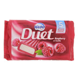 GETIT.QA- Qatar’s Best Online Shopping Website offers IGLOO DUET RASPBERRY AND VANILLA ICE CREAM BAR 5 X 65 ML at the lowest price in Qatar. Free Shipping & COD Available!