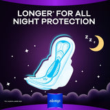 GETIT.QA- Qatar’s Best Online Shopping Website offers ALWAYS CLEAN & DRY MAXI THICK NIGHT SANITARY PADS WITH WINGS 8PCS at the lowest price in Qatar. Free Shipping & COD Available!