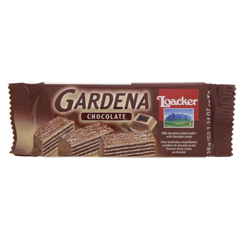 GETIT.QA- Qatar’s Best Online Shopping Website offers LOACKER GARDENA MILK CHOCOLATE COATED WAFERS WITH CHOCOLATE CREAM 38G at the lowest price in Qatar. Free Shipping & COD Available!
