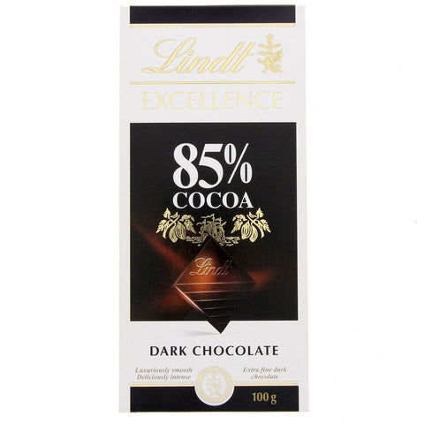 GETIT.QA- Qatar’s Best Online Shopping Website offers LINDT EXCELLENCE 85% COCOA DARK CHOCOLATE 100 G at the lowest price in Qatar. Free Shipping & COD Available!