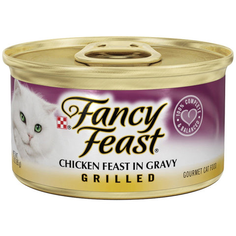 GETIT.QA- Qatar’s Best Online Shopping Website offers PURINA FANCY FEAST GRILLED CHICKEN WET CAT FOOD 85 GM at the lowest price in Qatar. Free Shipping & COD Available!