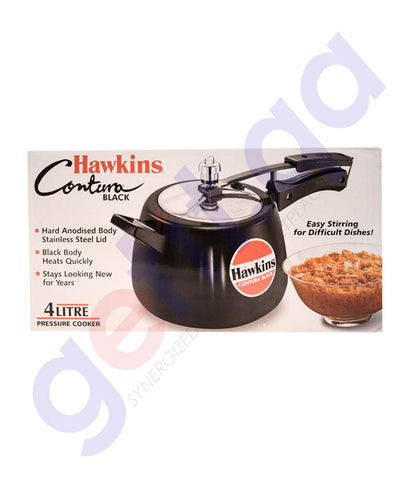 BUY HAWKINS 4 LTRS CONTURA HARD ANODISED P.COOKERS IN QATAR | HOME DELIVERY WITH COD ON ALL ORDERS ALL OVER QATAR FROM GETIT.QA
