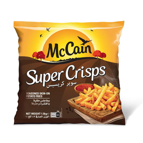 GETIT.QA- Qatar’s Best Online Shopping Website offers MCCAIN SUPER CRISPS FRIED POTATOES 1.5 KG at the lowest price in Qatar. Free Shipping & COD Available!