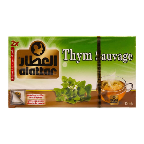 GETIT.QA- Qatar’s Best Online Shopping Website offers AL ATTAR THYME TEA 20PCS at the lowest price in Qatar. Free Shipping & COD Available!