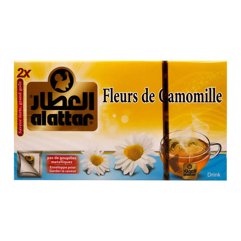 GETIT.QA- Qatar’s Best Online Shopping Website offers AL ATTAR CHAMOMILE FLOWERS TEA 20PCS at the lowest price in Qatar. Free Shipping & COD Available!