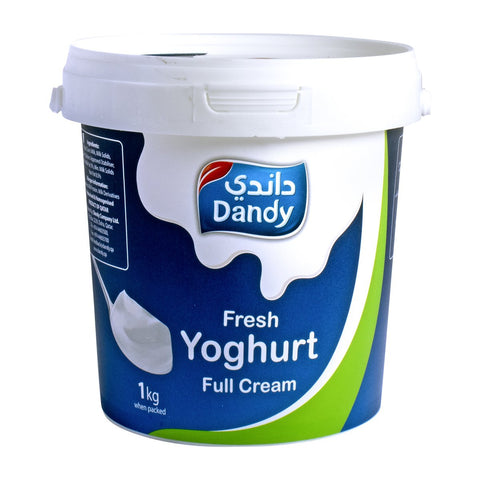 GETIT.QA- Qatar’s Best Online Shopping Website offers Dandy Fresh Yoghurt Full Cream 1kg at lowest price in Qatar. Free Shipping & COD Available!