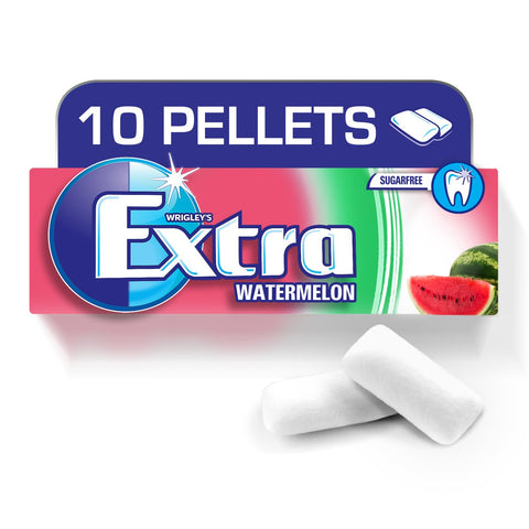 GETIT.QA- Qatar’s Best Online Shopping Website offers WRIGLEY'S EXTRA WATERMELON GUM 10 PCS at the lowest price in Qatar. Free Shipping & COD Available!