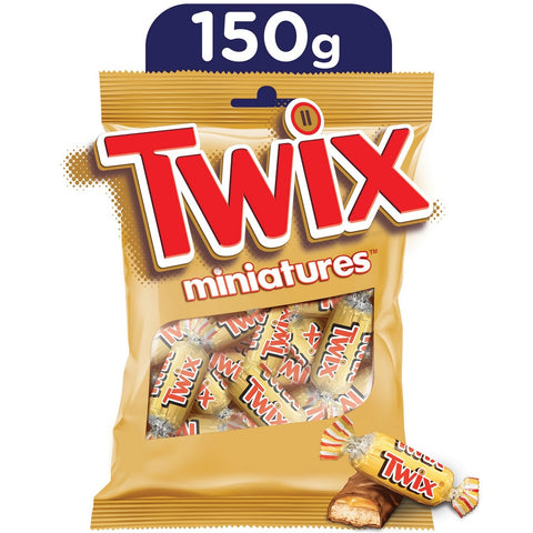 GETIT.QA- Qatar’s Best Online Shopping Website offers TWIX MINIATURES CHOCOLATE MINI BARS 150 G at the lowest price in Qatar. Free Shipping & COD Available!
