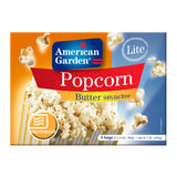 GETIT.QA- Qatar’s Best Online Shopping Website offers AMERICAN GARDEN MICROWAVE BUTTER LITE POPCORN GLUTEN FREE 240 G at the lowest price in Qatar. Free Shipping & COD Available!