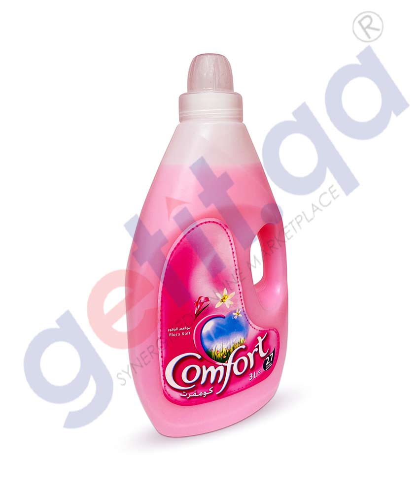 BUY COMFORT PINK- 3LTR IN QATAR | HOME DELIVERY WITH COD ON ALL ORDERS ALL OVER QATAR FROM GETIT.QA