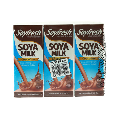 GETIT.QA- Qatar’s Best Online Shopping Website offers SOYFRESH SOYMILK CHOCOLATE 250ML at the lowest price in Qatar. Free Shipping & COD Available!