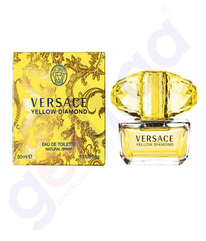 VERSACE YELLOW DIAMOND EDT 50ML FOR WOMEN