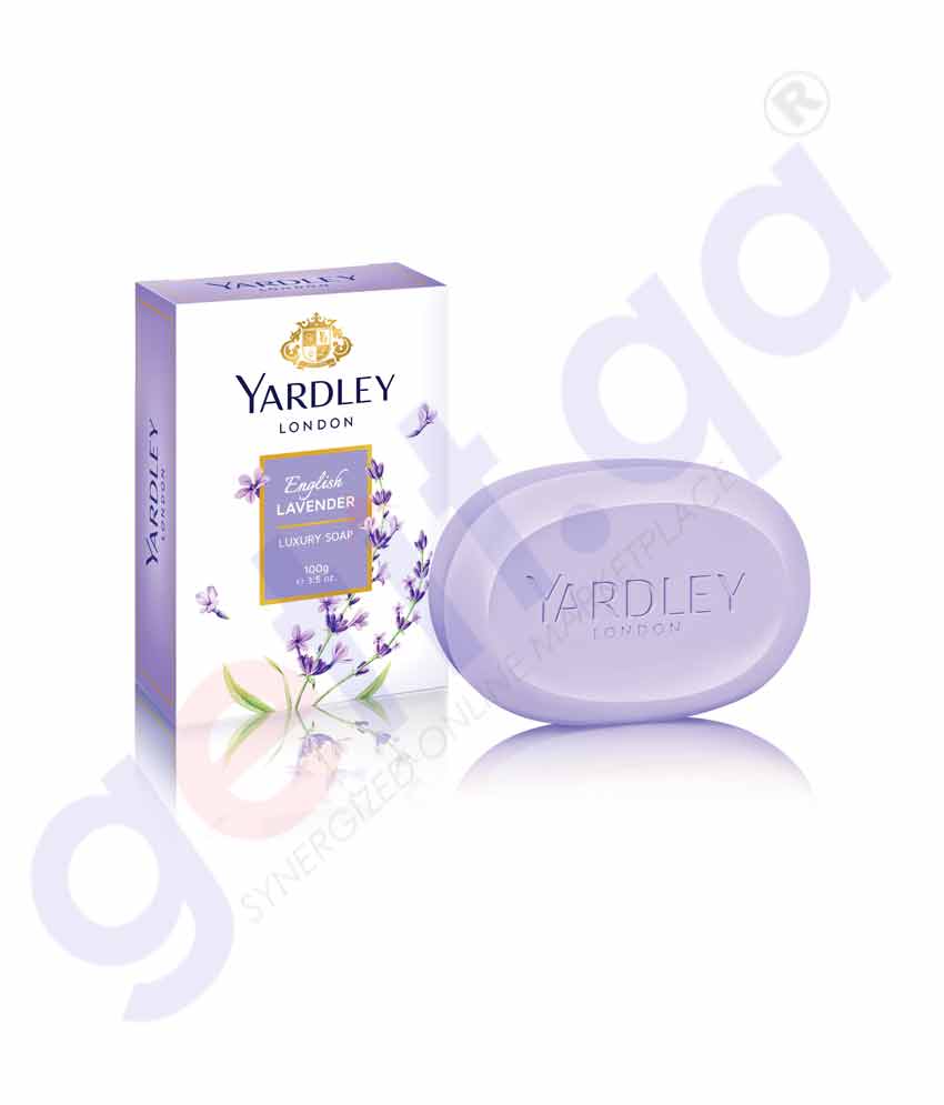 BUY YARDLEY ENGLISH LAVENDER SOAP 100G IN QATAR | HOME DELIVERY WITH COD ON ALL ORDERS ALL OVER QATAR FROM GETIT.QA