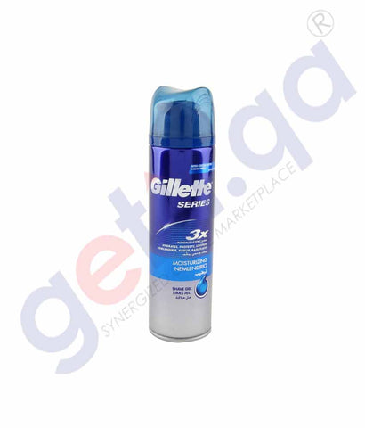 GETIT.QA | Buy Gillette Series 3x Moisturizing Shave Gel in Doha Qatar