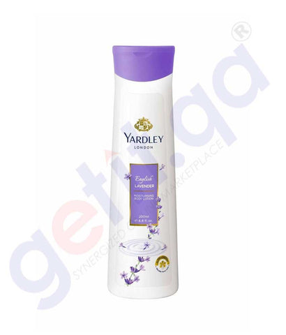 BUY YARDLEY ENGLISH LAVENDER BODY LOTION 200ML IN QATAR | HOME DELIVERY WITH COD ON ALL ORDERS ALL OVER QATAR FROM GETIT.QA