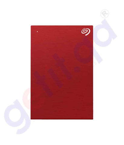 Buy Seagate HDD One Touch Portable 5TB Red in Doha Qatar