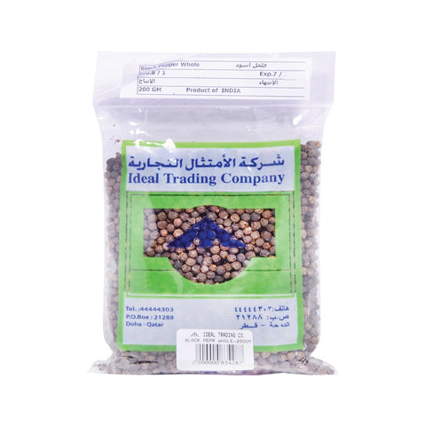 GETIT.QA- Qatar’s Best Online Shopping Website offers IDEAL BLACK PEPPER WHOLE200G at the lowest price in Qatar. Free Shipping & COD Available!