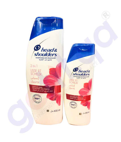 Buy Head & Shoulder 2in1 Lisse ET Soyeux Shampoo Doha Qatar