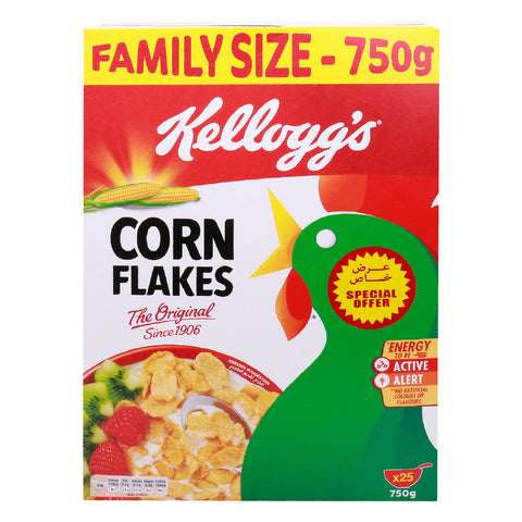GETIT.QA- Qatar’s Best Online Shopping Website offers KELLOGG'S CORN FLAKES VALUE PACK 750 G at the lowest price in Qatar. Free Shipping & COD Available!
