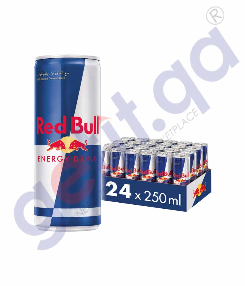 Buy Red Bull Energy Drink 24x250ml Price Online Doha Qatar