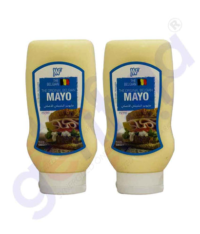 Buy MF Original Belgian Mayo 500mlx2 Online in Doha Qatar