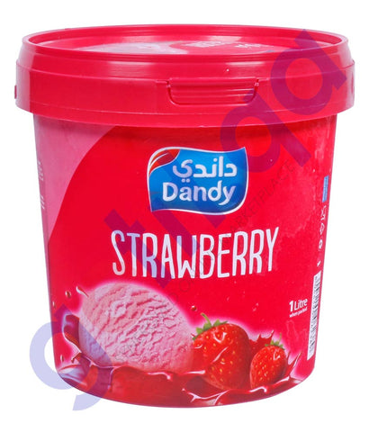 Dandy Strawberry Ice Cream 1Litre