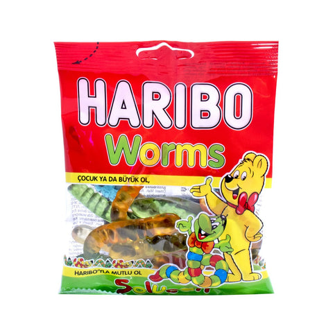 GETIT.QA- Qatar’s Best Online Shopping Website offers HARIBO WORMS JELLY CANDY 80G at the lowest price in Qatar. Free Shipping & COD Available!
