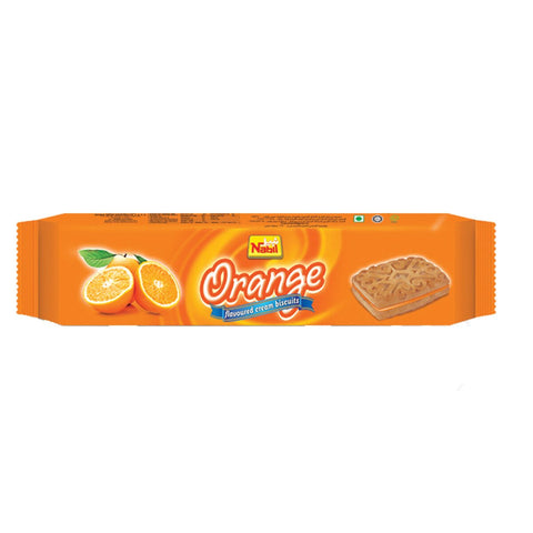 GETIT.QA- Qatar’s Best Online Shopping Website offers NABIL ORANGE FLAVOURED CREAM BISCUITS 82G at the lowest price in Qatar. Free Shipping & COD Available!