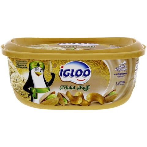 GETIT.QA- Qatar’s Best Online Shopping Website offers IGLOO MALAI KULFI ICE CREAM 1 LITRE at the lowest price in Qatar. Free Shipping & COD Available!