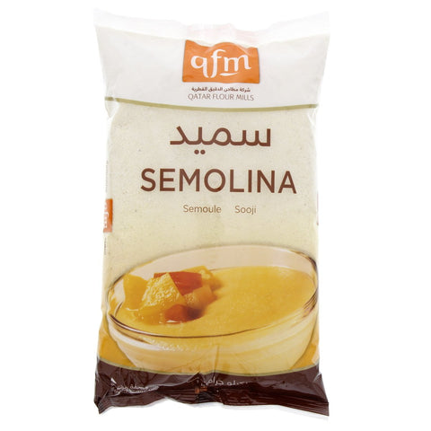 GETIT.QA- Qatar’s Best Online Shopping Website offers QFM SEMOLINA 1 KG at the lowest price in Qatar. Free Shipping & COD Available!
