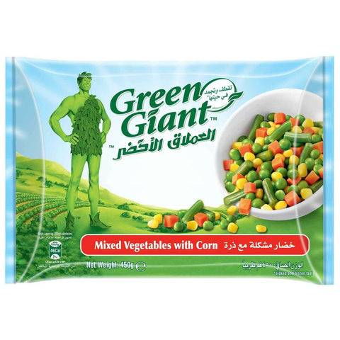 GETIT.QA- Qatar’s Best Online Shopping Website offers GREEN GIANT MIXED VEGETABLE WITH CORN 450G at the lowest price in Qatar. Free Shipping & COD Available!