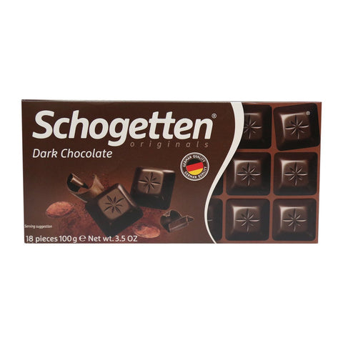 GETIT.QA- Qatar’s Best Online Shopping Website offers SCHOGETTEN DARK CHOCOLATE 100G at the lowest price in Qatar. Free Shipping & COD Available!