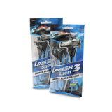 GETIT.QA- Qatar’s Best Online Shopping Website offers LASER SPORT 3 DISPOSABLE RAZOR 2 X 5 PCS at the lowest price in Qatar. Free Shipping & COD Available!