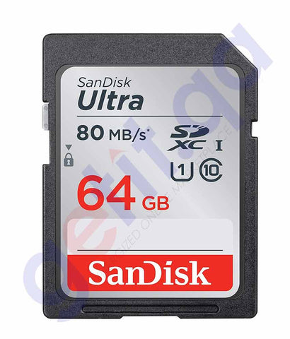 SAN DISK ULTRA MICRO SD 80 MB/S CLASS10