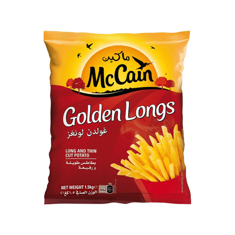 GETIT.QA- Qatar’s Best Online Shopping Website offers MCCAIN GOLDEN LONG FRENCH FRIES 1.5 KG at the lowest price in Qatar. Free Shipping & COD Available!