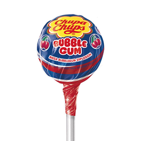 GETIT.QA- Qatar’s Best Online Shopping Website offers Chupa Chups Bubble Gum Cherry Lollipop Candy 16 g at lowest price in Qatar. Free Shipping & COD Available!