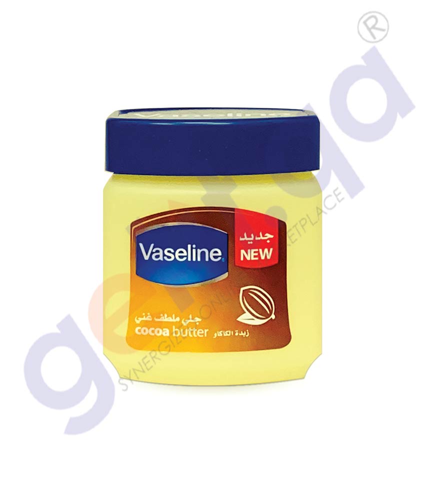 Buy Vaseline Cocoa Butter Jelly 120ml Price Online in Qatar
