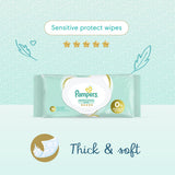 GETIT.QA- Qatar’s Best Online Shopping Website offers PAMPERS BABY WIPES SENSITIVE-- 56 PCS at the lowest price in Qatar. Free Shipping & COD Available!