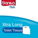 GETIT.QA- Qatar’s Best Online Shopping Website offers SANITA CLUB TOILET TISSUE PLAIN 2PLY 10 ROLLS at the lowest price in Qatar. Free Shipping & COD Available!