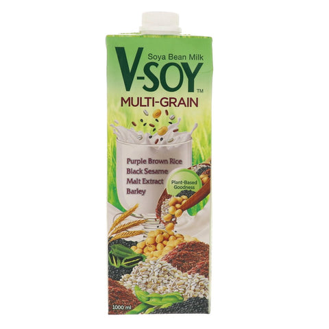 GETIT.QA- Qatar’s Best Online Shopping Website offers V-SOY MULTI-GRAIN SOYA BEAN MILK 1LITRE at the lowest price in Qatar. Free Shipping & COD Available!