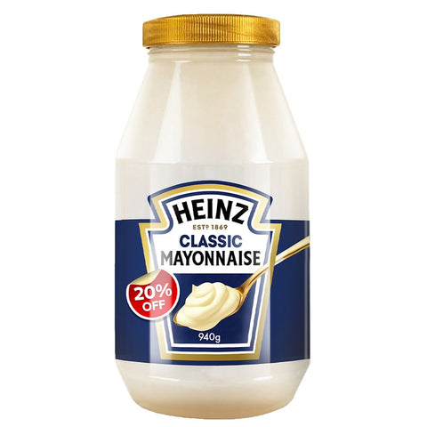 GETIT.QA- Qatar’s Best Online Shopping Website offers HEINZ CREAMY CLASSIC MAYONNAISE VALUE PACK 940G at the lowest price in Qatar. Free Shipping & COD Available!