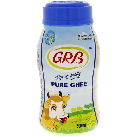 GETIT.QA- Qatar’s Best Online Shopping Website offers GRB PURE GHEE 500ML at the lowest price in Qatar. Free Shipping & COD Available!