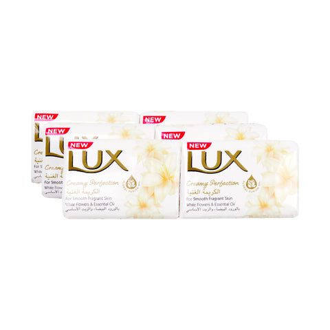 GETIT.QA- Qatar’s Best Online Shopping Website offers LUX SOAP CREAMY PERFECTION 120G 5+1 at the lowest price in Qatar. Free Shipping & COD Available!