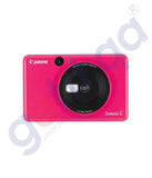 Buy Canon Zoemini C Bubble Gum Pink Camera with Printer Online Doha Qatar